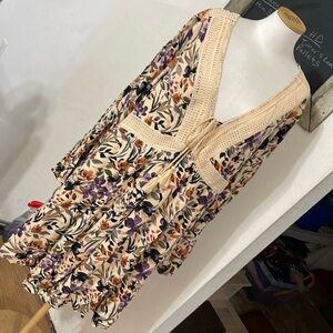 Torrid Floral Boho Dress - Sz 3X NWOT